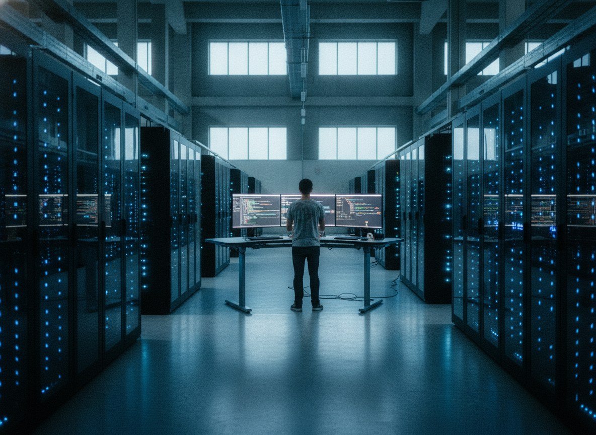 Il·lustració editorial de SpaceX tanca l'adquisició de la start-up de programació amb IA Cursor per 60.000 milions de dòlars