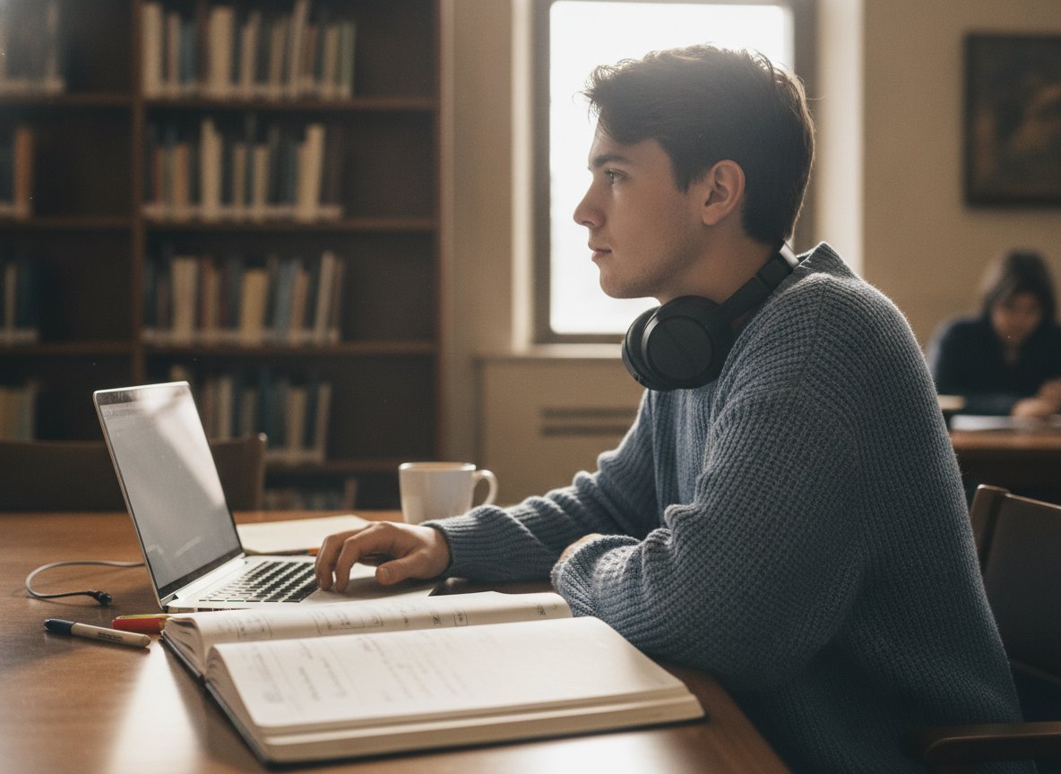 Il·lustració generada amb IA: Un assaig amb 2.383 estudiants troba que un tutor d'IA aconsegueix tants guanys d'aprenentatge com un d'humà per preparar el GRE, però és un preprint