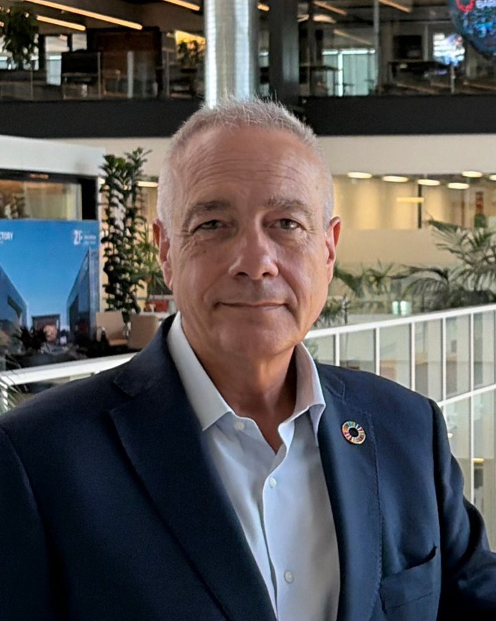 Retrat de Pere Navarro, president executiu del Consorci de la Zona Franca de Barcelona