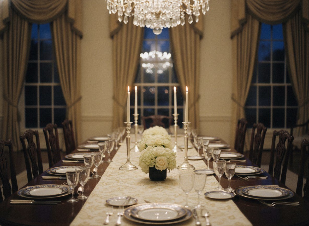 Il·lustració generada amb IA: Trump convida Dario Amodei a sopar a la Casa Blanca en un primer gest de distensió amb Anthropic