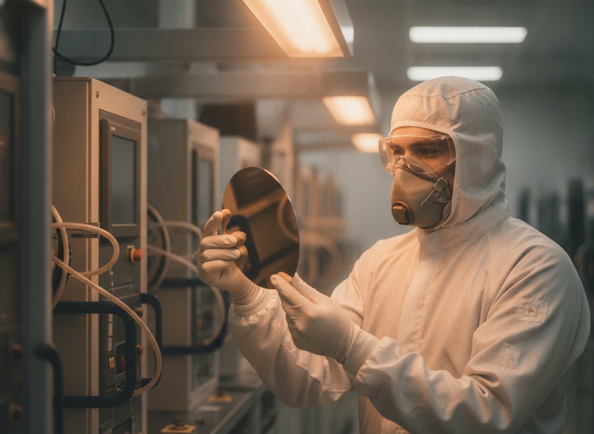 Il·lustració generada amb IA: TSMC factura 46.720 milions de dòlars el tercer trimestre, un 41% més que fa un any, i preveu que el quart en sigui més alt