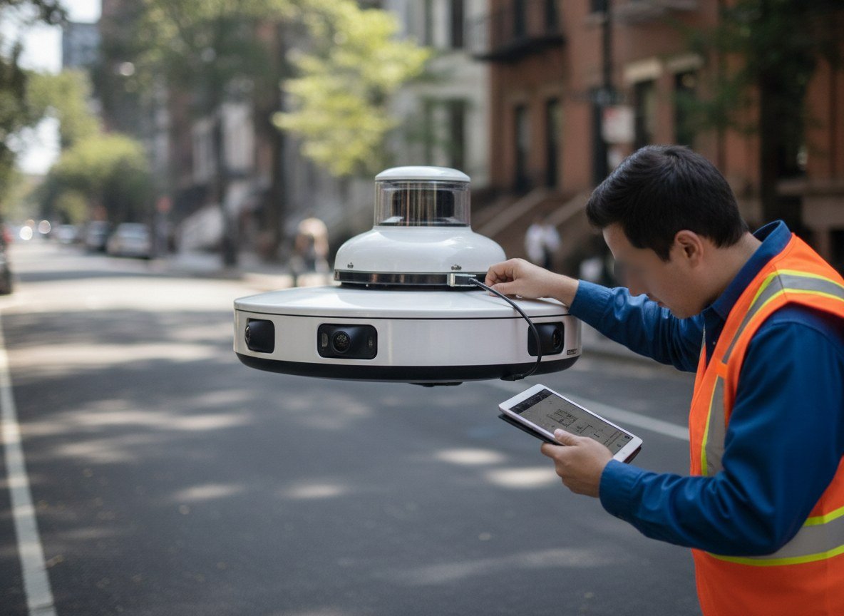 Il·lustració editorial de Waymo publica «deu lliçons» d'intel·ligència artificial i qüestiona obertament l'aposta de Tesla només amb càmeres