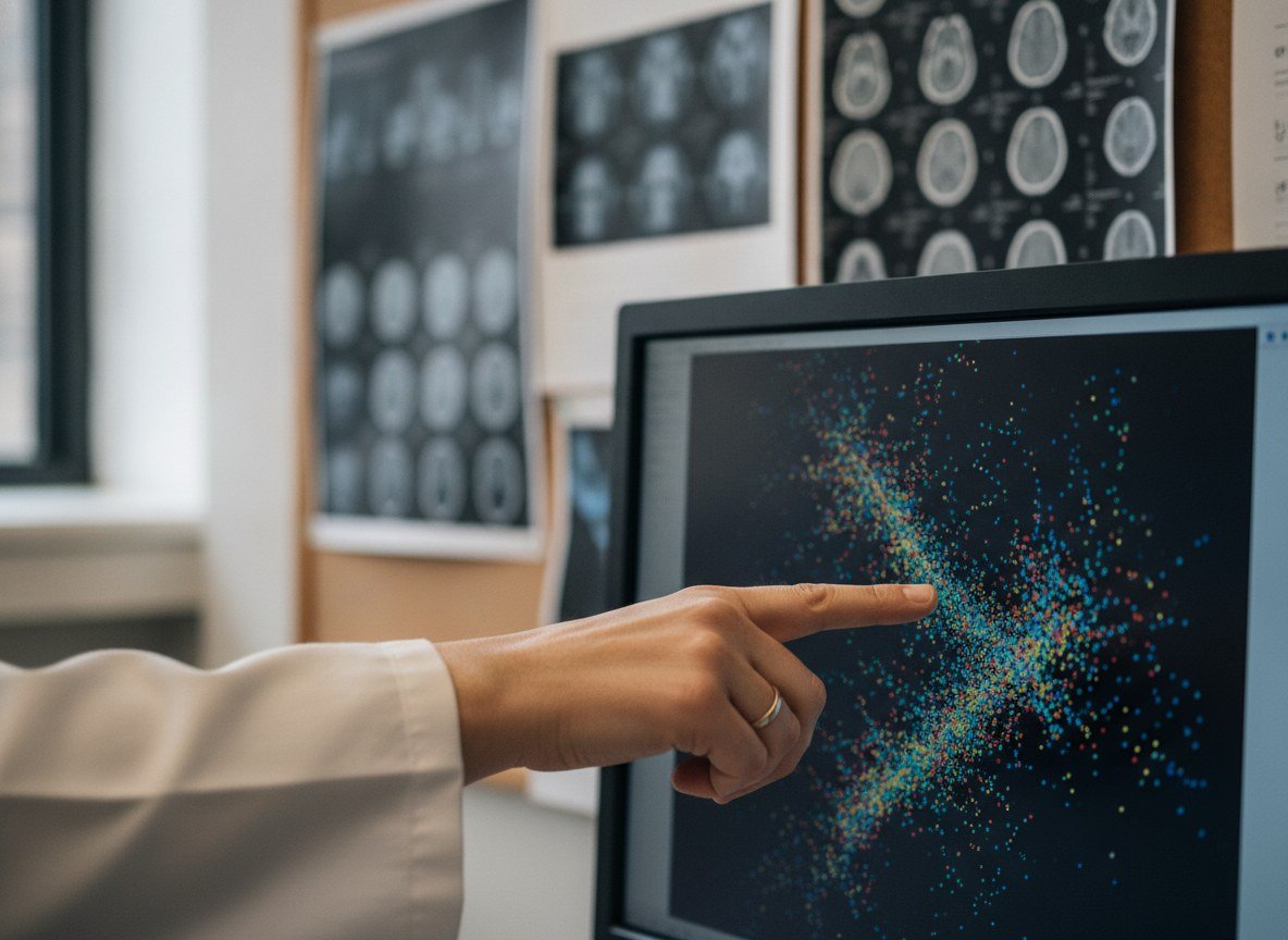 Il·lustració generada amb IA: Les xarxes neuronals que aprenen tasques una darrere l'altra s'organitzen en mòduls, com el cervell humà