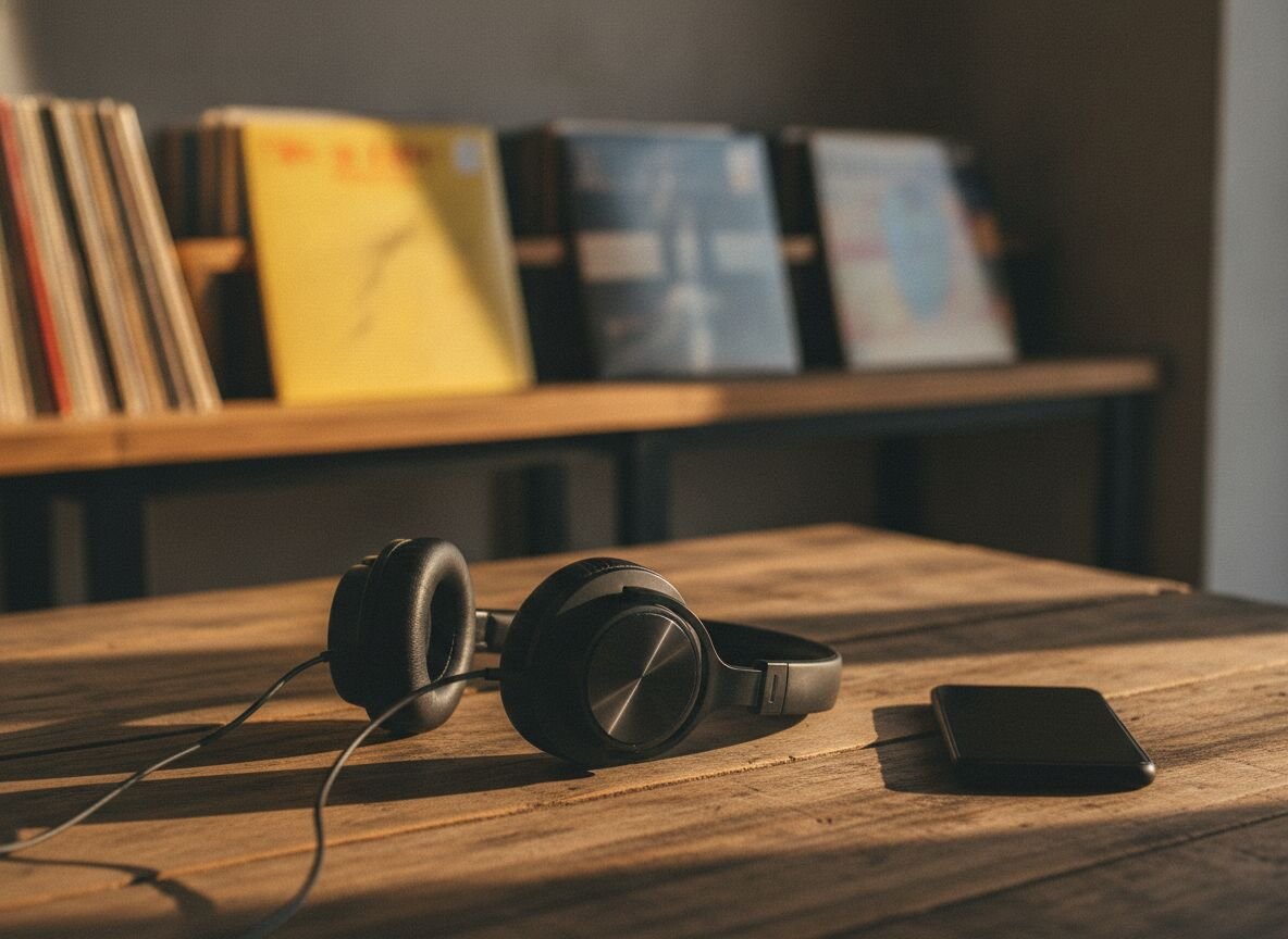 Il·lustració generada amb IA: YouTube Music etiquetarà les cançons fetes amb IA generativa, i Deezer prepara un botó per amagar-les